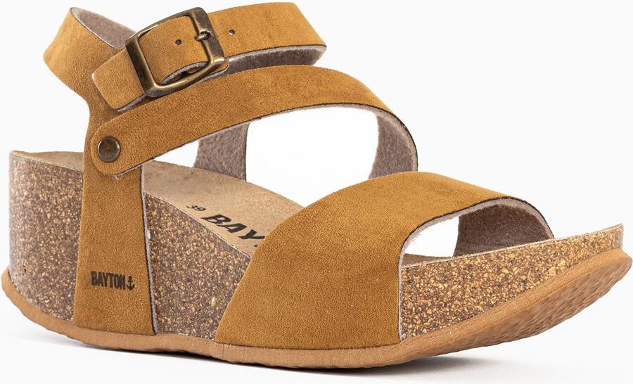 Bayton Sandalen met riem karamel lichtbruin - Foto 3