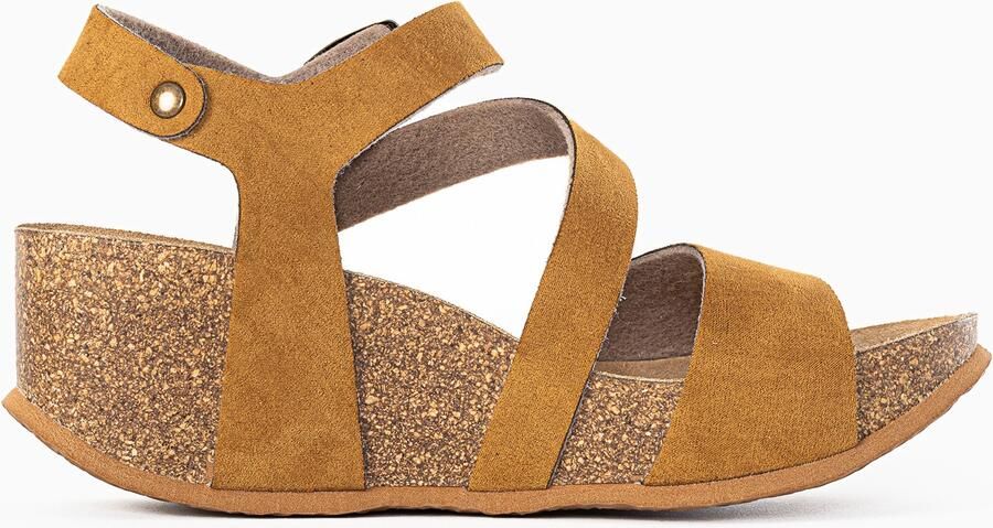 Bayton Sandalen met riem karamel lichtbruin - Foto 5