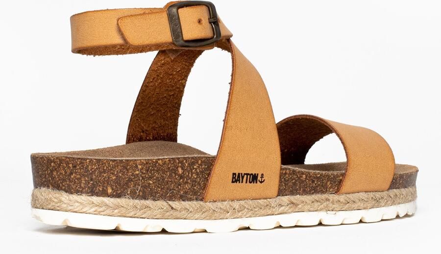 Bayton Sandalen met riem 'Karratha' lichtbruin - Foto 4