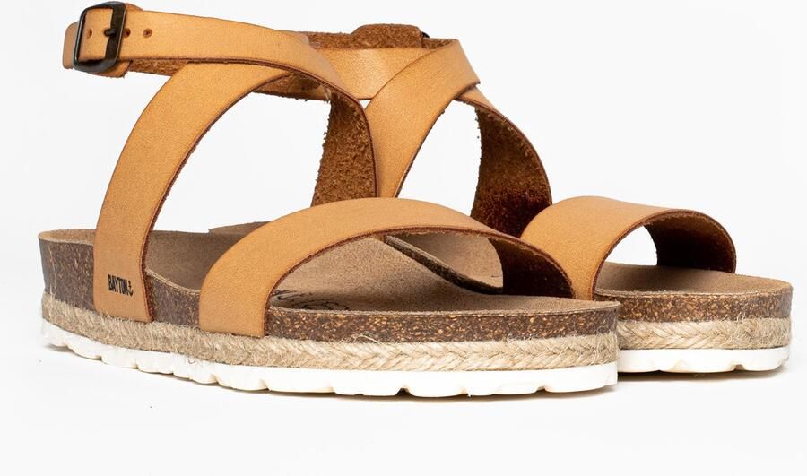 Bayton Sandalen met riem 'Karratha' lichtbruin - Foto 3