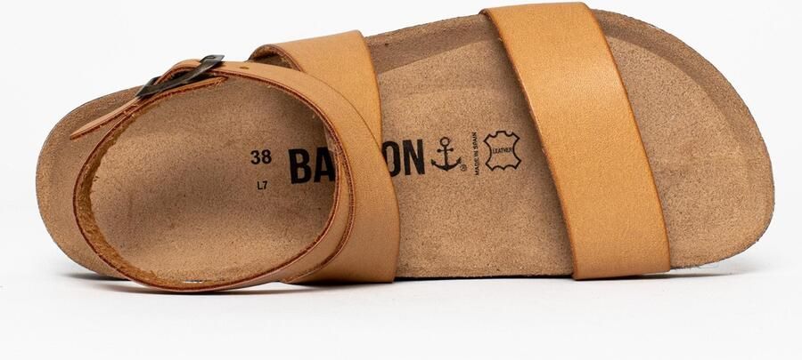 Bayton Sandalen met riem 'Karratha' lichtbruin - Foto 5