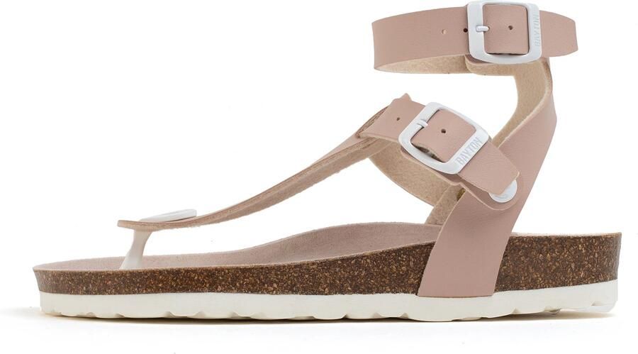 Bayton Sandalen met riem 'Kwinana' nude