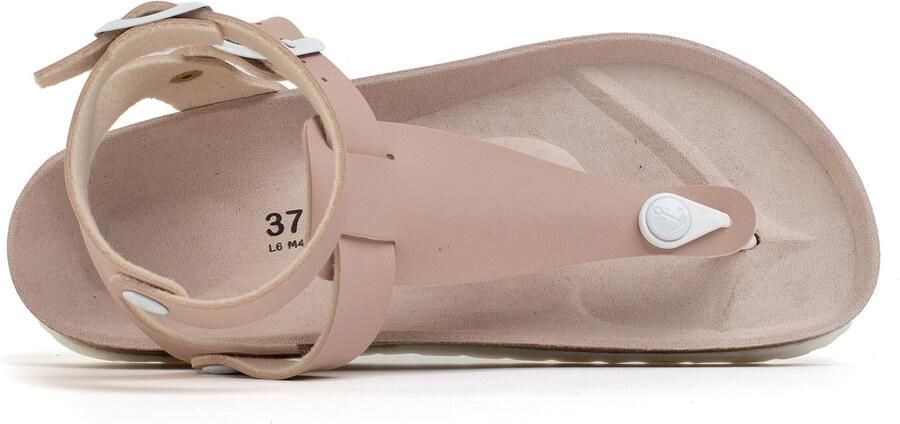 Bayton Sandalen met riem 'Kwinana' nude - Foto 5