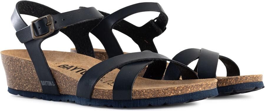 Bayton Sandalen met riem 'Lajas' blauw - Foto 3