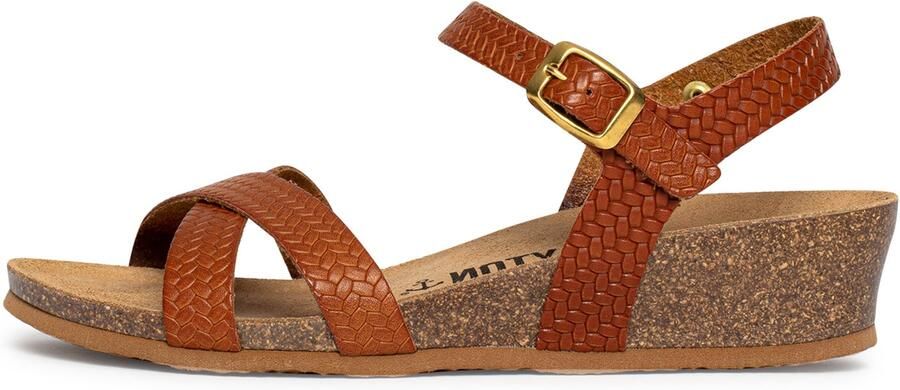 Bayton Sandalen met riem 'Lajas' camel