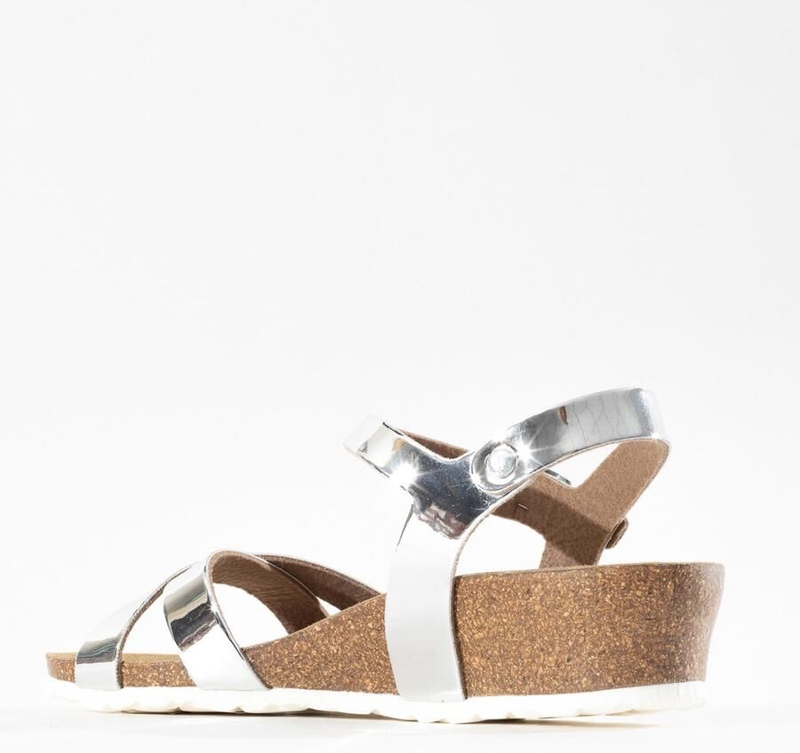 Bayton Sandalen met riem 'Lajas' zwart zilver - Foto 3