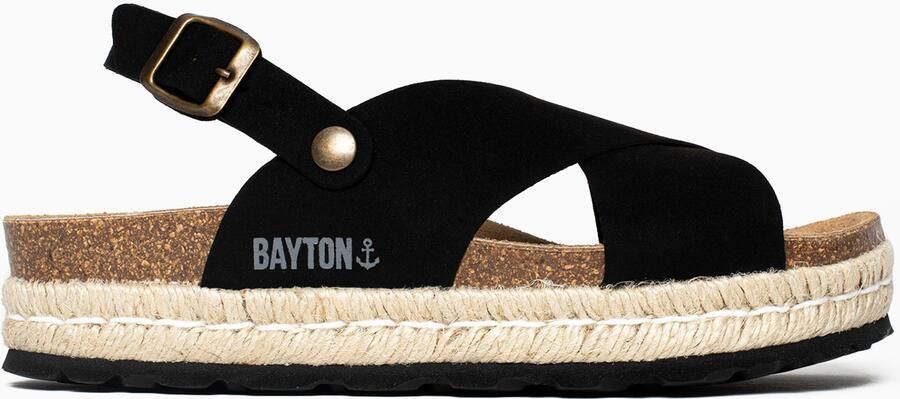 Bayton Sandalen met riem 'Leida' zwart - Foto 5