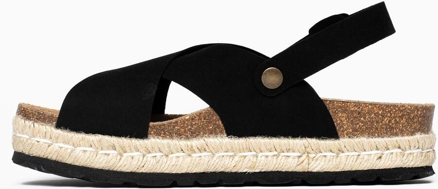 Bayton Sandalen met riem 'Leida' zwart - Foto 6