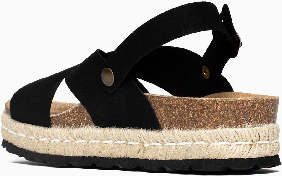 Bayton Sandalen met riem 'Leida' zwart - Foto 2
