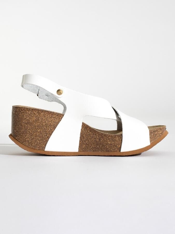 Bayton Sandalen met riem 'Rea' zwart wit - Foto 5