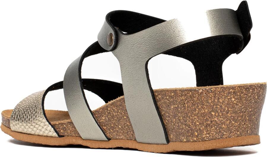 Bayton Sandalen met riem 'Reus' goud - Foto 2