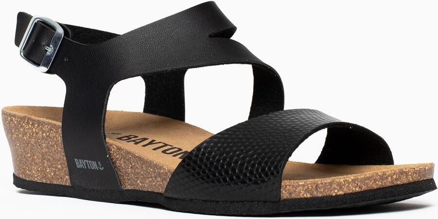 Bayton Sandalen met riem 'Reus' zwart - Foto 3