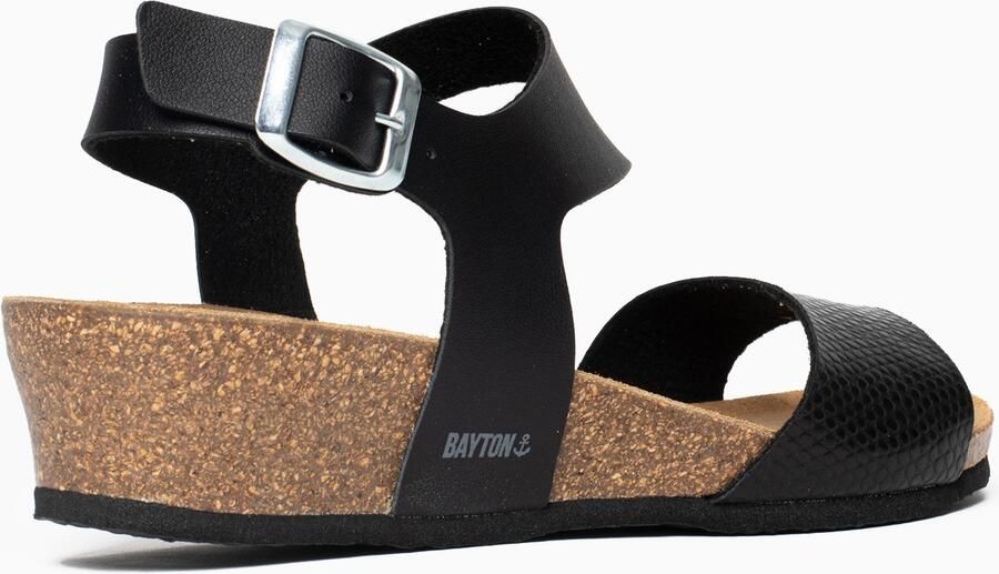 Bayton Sandalen met riem 'Reus' zwart - Foto 2