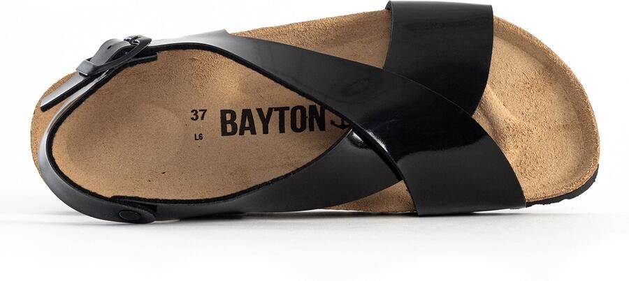 Bayton Sandalen met riem 'Rioja' zwart - Foto 3