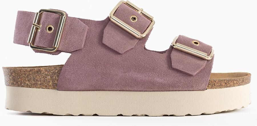 Bayton Sandalen met riem 'Rosa' lila - Foto 4