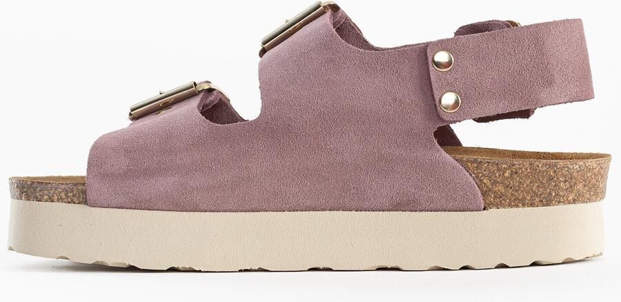 Bayton Sandalen met riem 'Rosa' lila - Foto 5