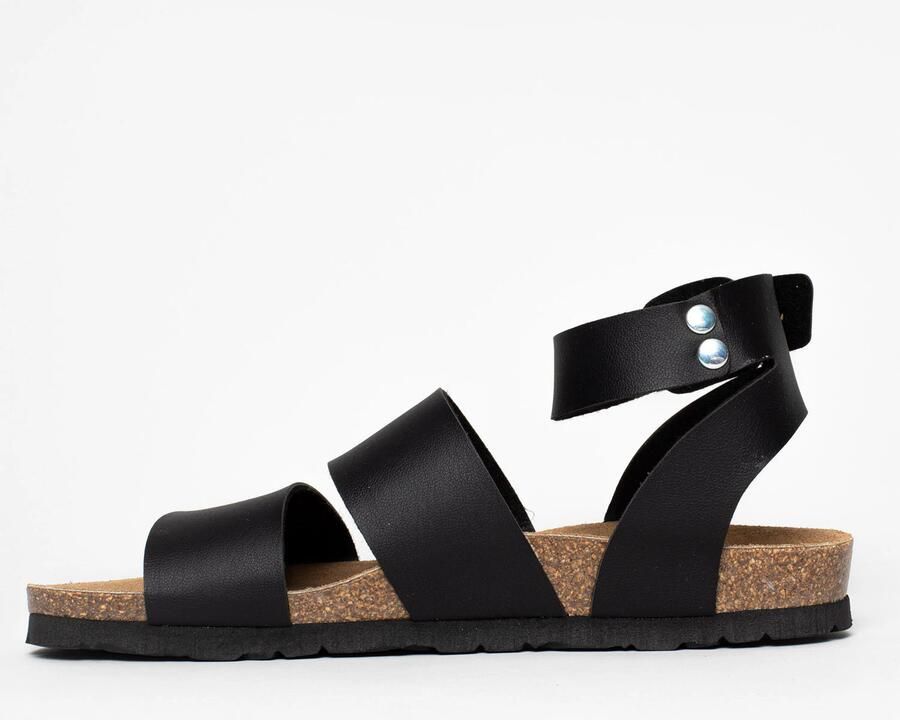 Bayton Sandalen met riem 'Soria' zwart - Foto 5