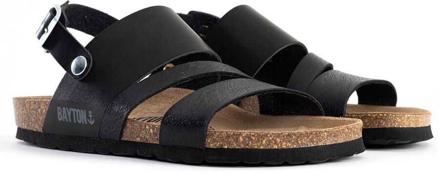 Bayton Sandalen met riem 'Vitoria' zwart - Foto 5
