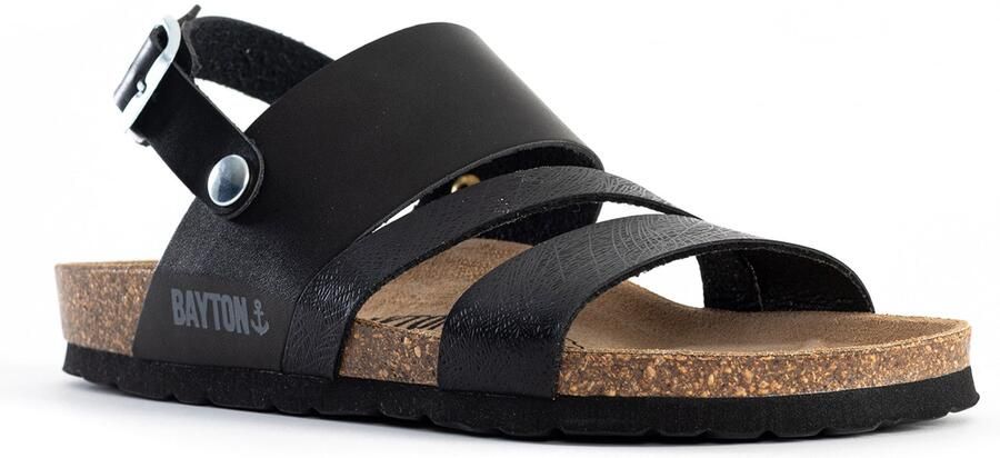 Bayton Sandalen met riem 'Vitoria' zwart - Foto 3