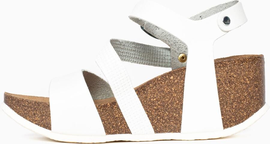 Bayton Sandalen met riem wit - Foto 5