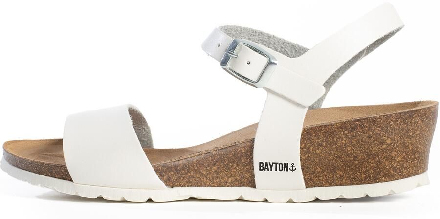 Bayton Sandalen met riem 'Wodonga' bruin wit