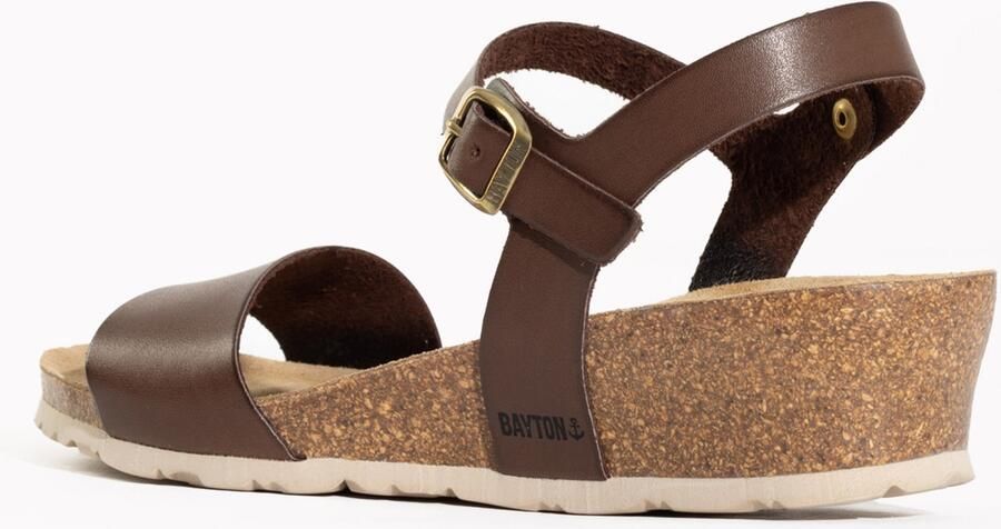 Bayton Sandalen met riem 'Wodonga' crème bruin lichtbruin - Foto 4