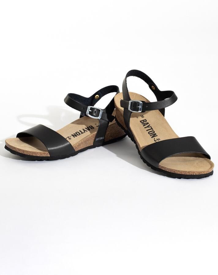 Bayton Sandalen met riem 'Wodonga' zwart - Foto 3