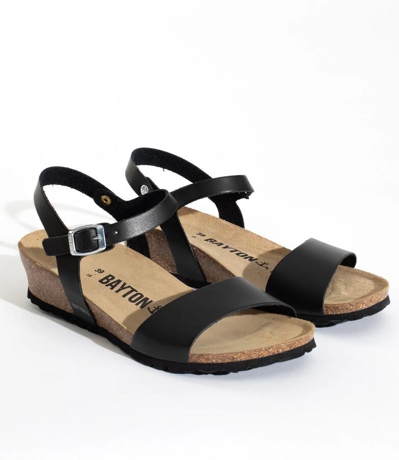 Bayton Sandalen met riem 'Wodonga' zwart - Foto 2