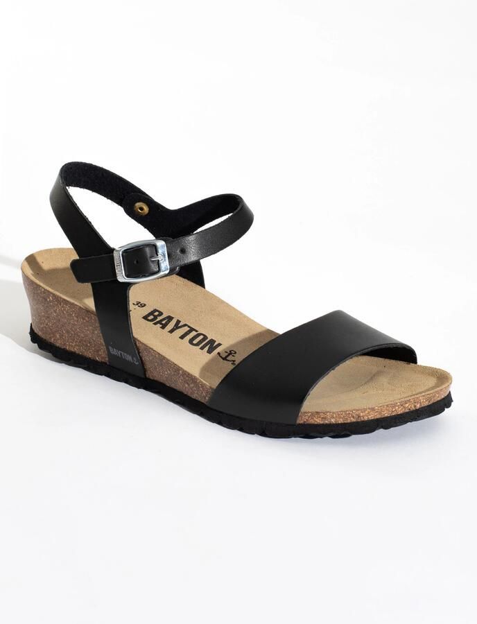 Bayton Sandalen met riem 'Wodonga' zwart - Foto 4