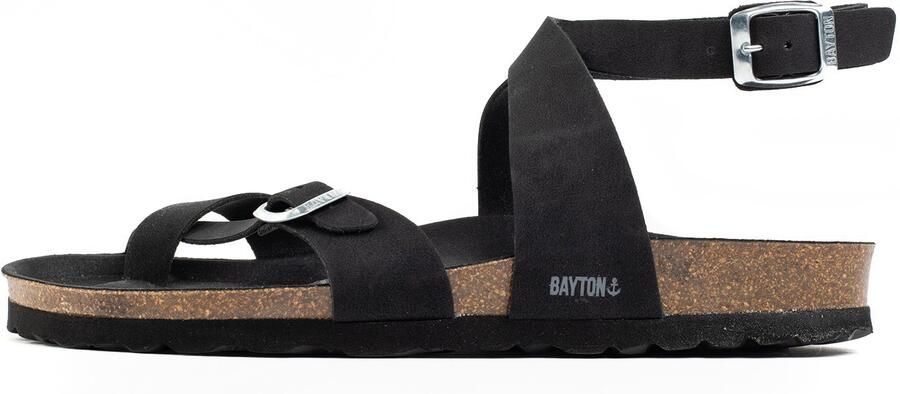 Bayton Sandalen met riem zwart