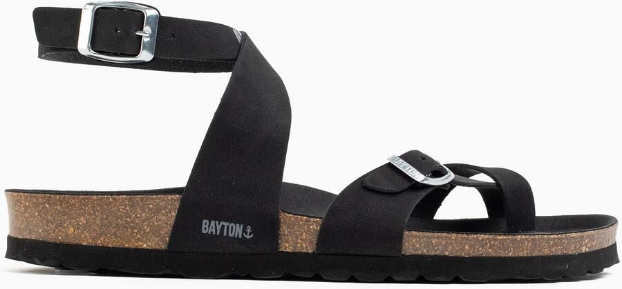 Bayton Sandalen met riem zwart - Foto 4