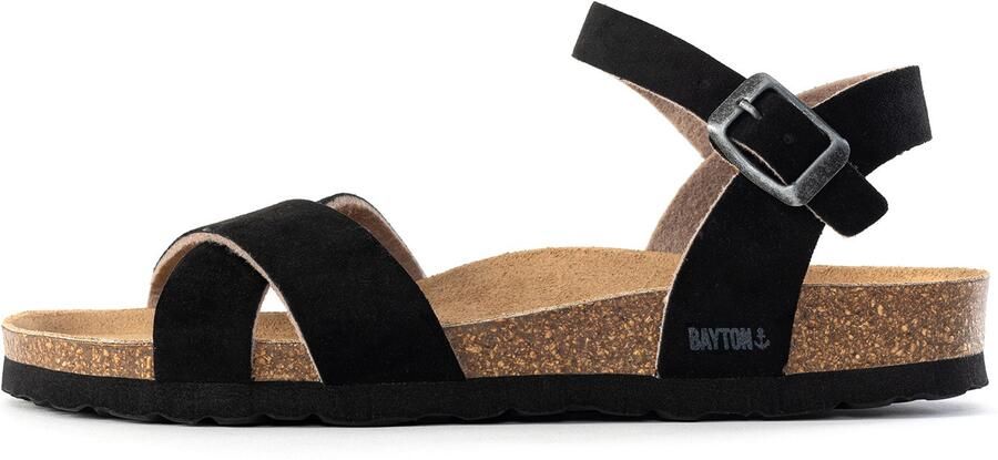 Bayton Sandalen met riem zwart
