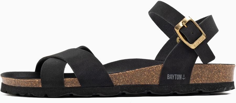 Bayton Sandalen met riem zwart