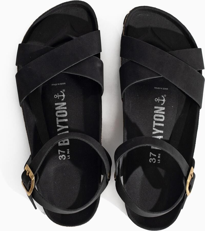 Bayton Sandalen met riem zwart - Foto 3