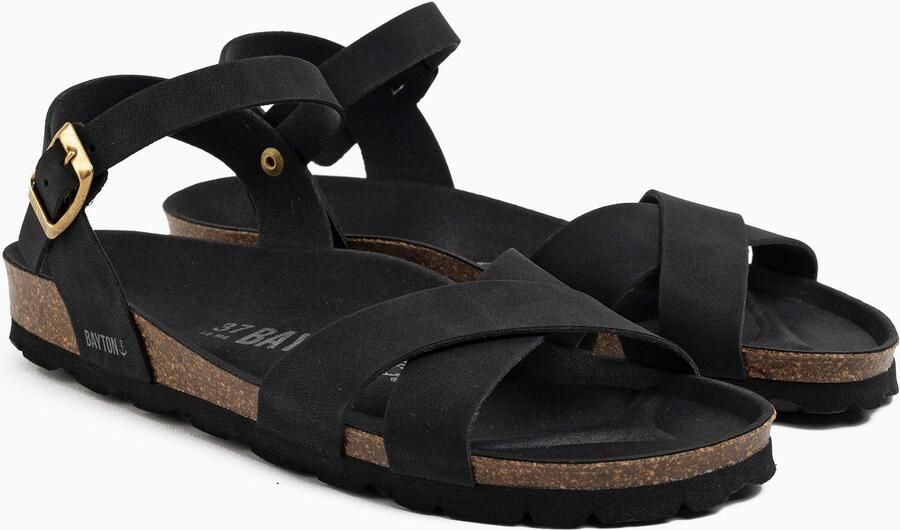 Bayton Sandalen met riem zwart - Foto 5