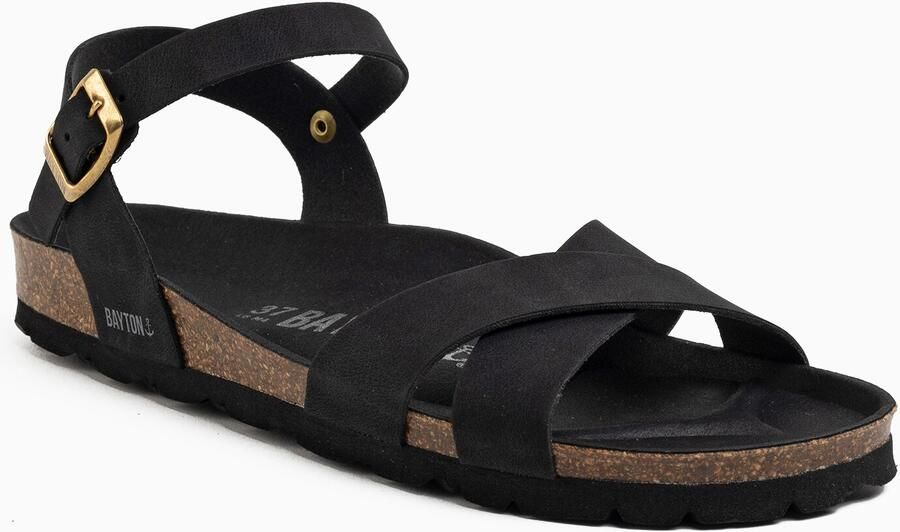 Bayton Sandalen met riem zwart - Foto 4