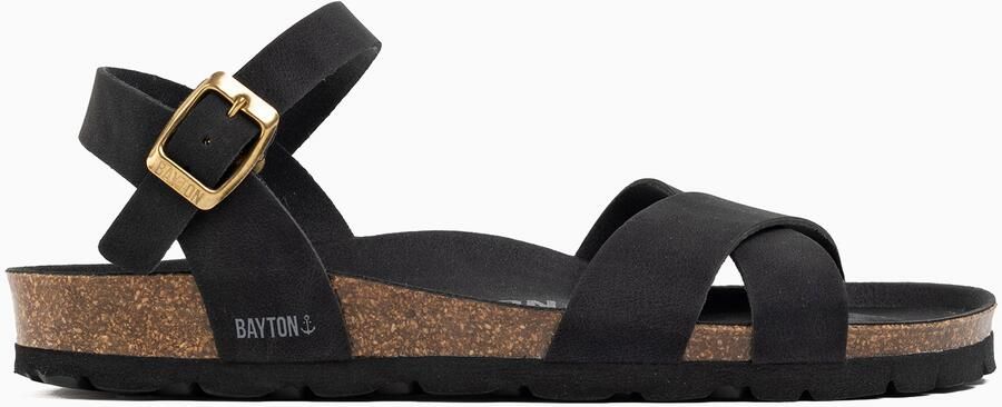 Bayton Sandalen met riem zwart - Foto 6