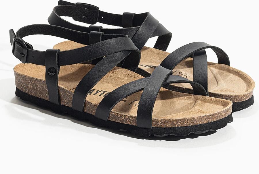 Bayton Sandalen met riem zwart - Foto 2