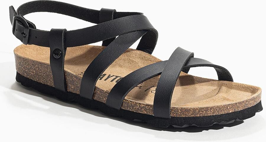 Bayton Sandalen met riem zwart - Foto 3