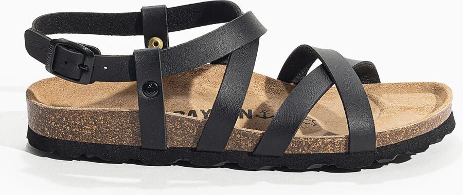 Bayton Sandalen met riem zwart - Foto 5