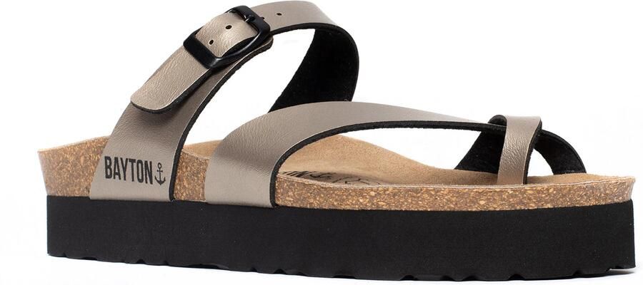 Bayton Teenslipper 'Andromac' goud zwart - Foto 5
