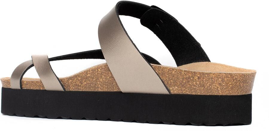 Bayton Teenslipper 'Andromac' goud zwart - Foto 4