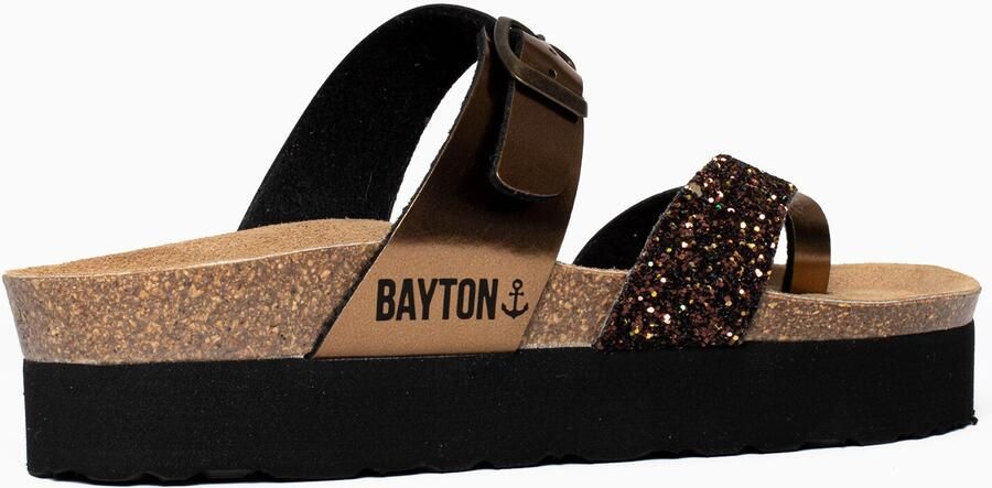 Bayton Teenslipper 'Andromac' lichtbruin donkerbruin - Foto 2