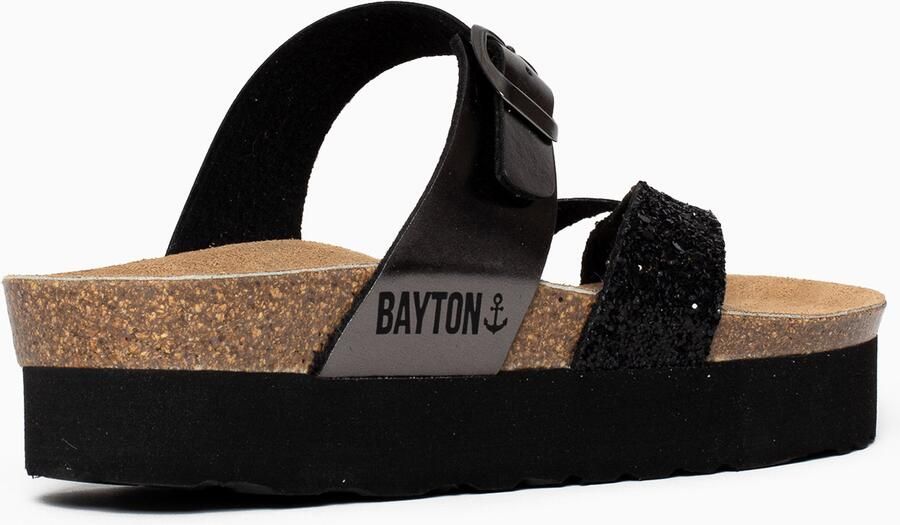 Bayton Teenslipper 'Andromac' zilvergrijs zwart - Foto 2