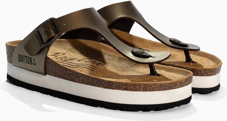 Bayton Teenslipper 'ASTURIAS' brons - Foto 4