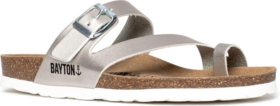 Bayton Teenslipper 'Biscaye' antraciet zilver - Foto 4
