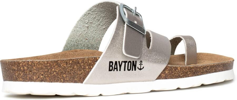 Bayton Teenslipper 'Biscaye' antraciet zilver - Foto 2