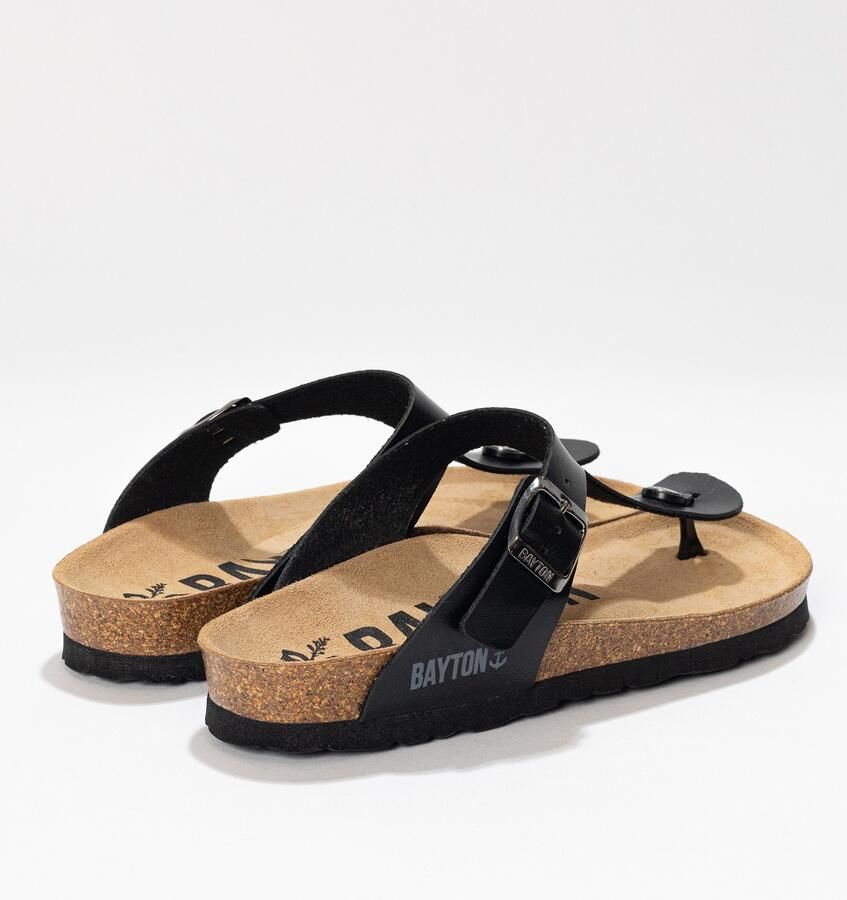 Bayton Teenslipper 'CAIRNS' grijs zwart - Foto 2