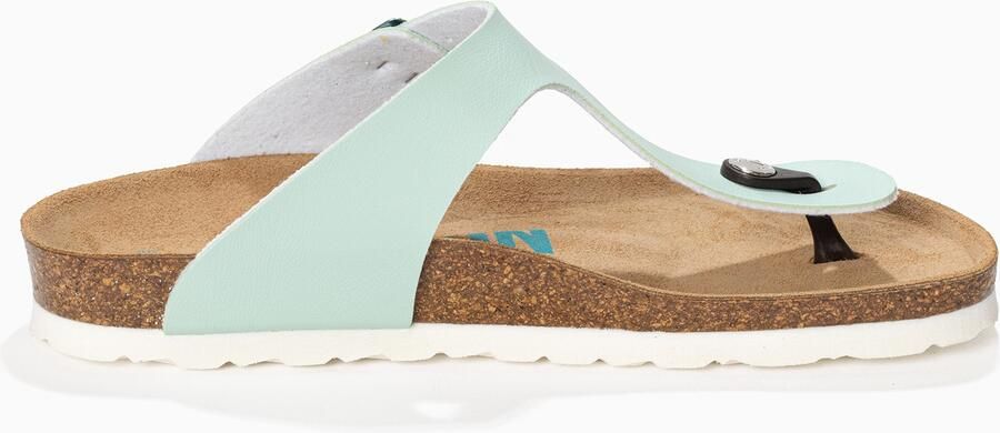 Bayton Teenslipper 'CAIRNS' pastelgroen zwart - Foto 6