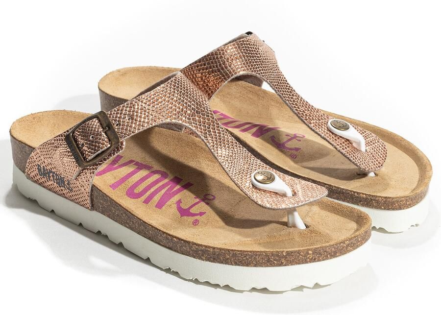 Bayton Teenslipper 'Cairns' rose-goud - Foto 2